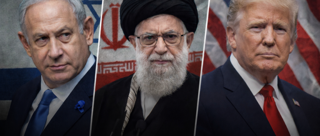 líderes de Irán Israel y Estados Unidos en contexto de la guerra y el análisis de quién va ganando el conflicto