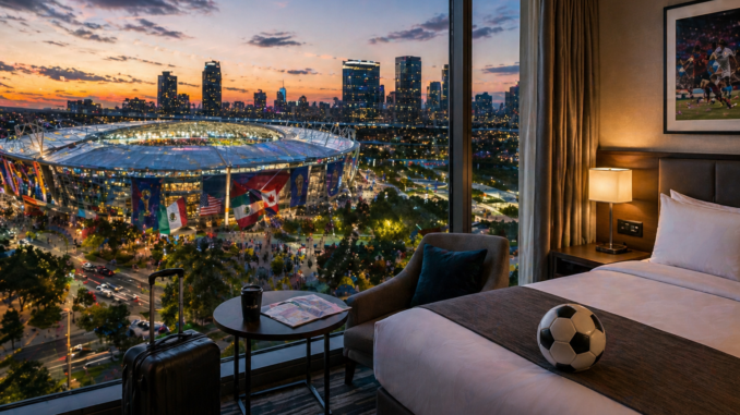 hospedaje Mundial 2026 hotel cerca de estadio