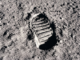huella del hombre en la Luna Apollo 11 evidencia superficie lunar