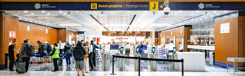 aeropuerto Ciudad de México con procesos digitales que impulsan el turismo en México