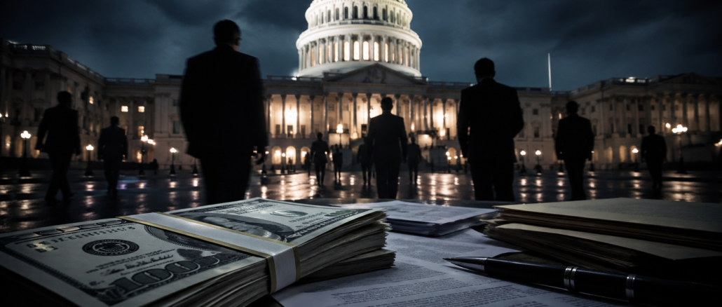 influencia de israel en washington con financiamiento politico frente al capitolio de estados unidos