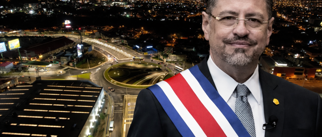 Logros del gobierno de Rodrigo Chaves en infraestructura vial en Costa Rica con obras urbanas modernas