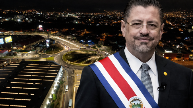 Logros del gobierno de Rodrigo Chaves en infraestructura vial en Costa Rica con obras urbanas modernas