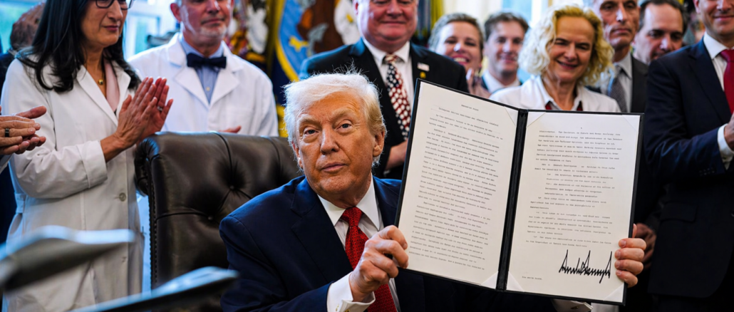 marihuana medicinal Estados Unidos reclasificación firmada por el gobierno de Donald Trump