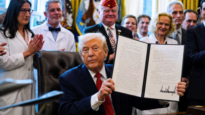 marihuana medicinal Estados Unidos reclasificación firmada por el gobierno de Donald Trump