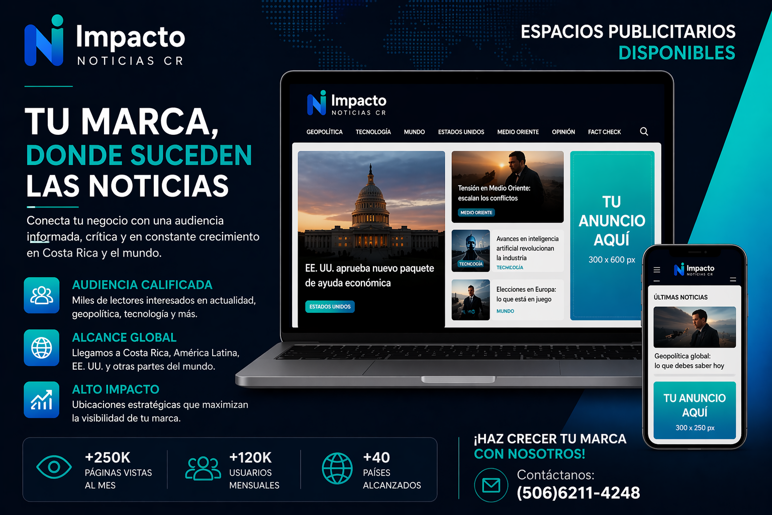 anunciate en impacto noticias publicidad digital costa rica