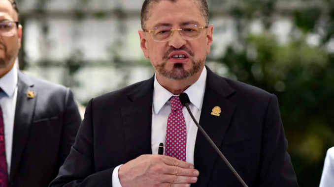 rodrigo chaves conferencia de prensa costa rica presidente declaraciones oficiales