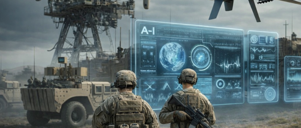 tecnologia militar disponible drones soldados sistemas avanzados control digital