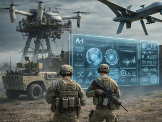 tecnologia militar disponible drones soldados sistemas avanzados control digital