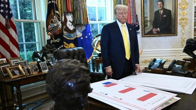 Donald Trump aprobación 450 días Estados Unidos encuesta