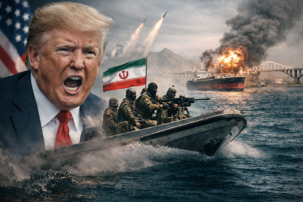 Trump Scr Trump Irán Ormuz amenaza: ultimátum y tensión global
