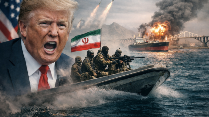 Trump Irán Ormuz amenaza en medio de escalada militar y tensión en el estrecho