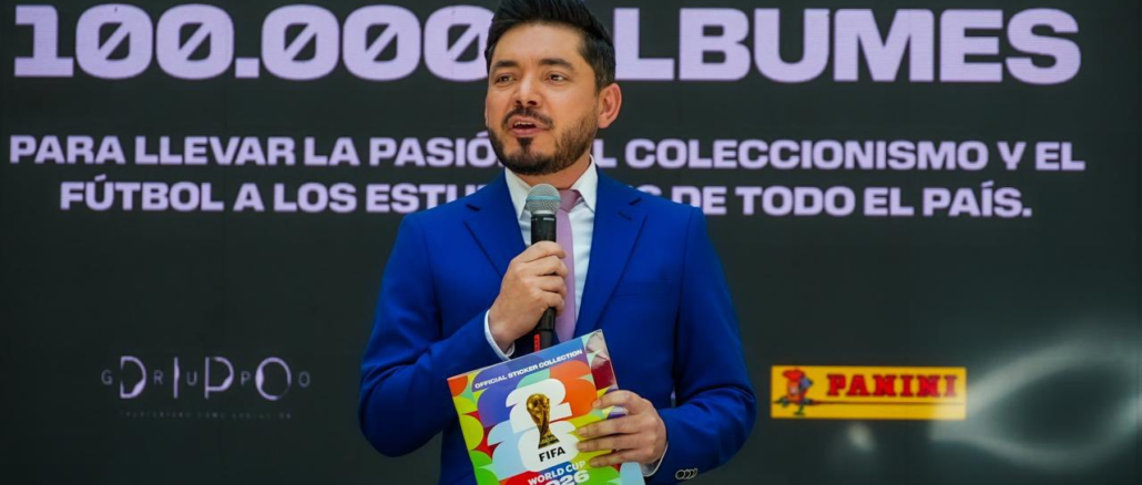 Presentación oficial de los álbumes Mundial 2026 para estudiantes de Costa Rica durante actividad del MEP