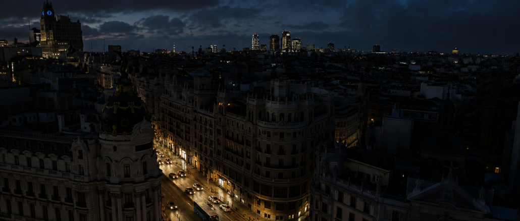 Apagones energéticos en España durante crisis eléctrica europea