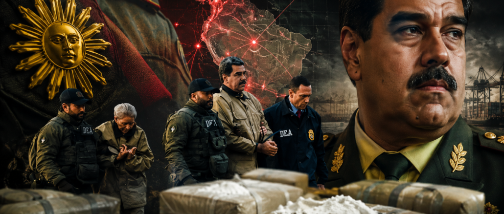 Representación del Cártel de los Soles vinculada a redes de narcotráfico y corrupción política en Venezuela