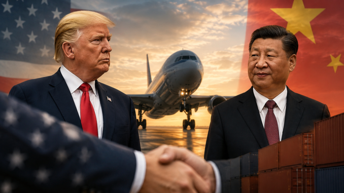 Donald Trump y Xi Jinping durante una nueva etapa de negociaciones económicas entre China y Estados Unidos