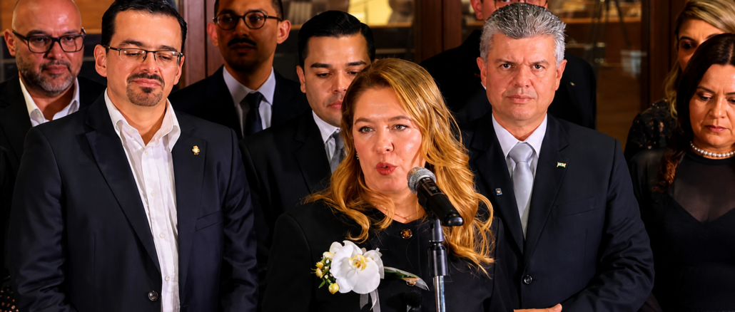 Claudia Dobles anuncia alianza de diputados de izquierda en la Asamblea Legislativa de Costa Rica