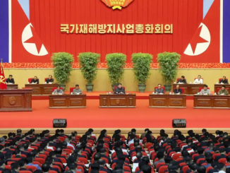 Asamblea Popular de Corea del Norte durante sesión oficial sobre cambios en la Constitución y reunificación