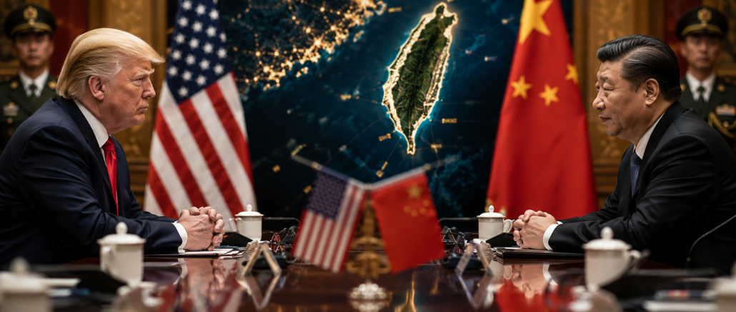 Donald Trump y Xi Jinping durante la cumbre Trump Xi Taiwán en Pekín marcada por tensión geopolítica entre Estados Unidos y China | Impacto Noticias CR