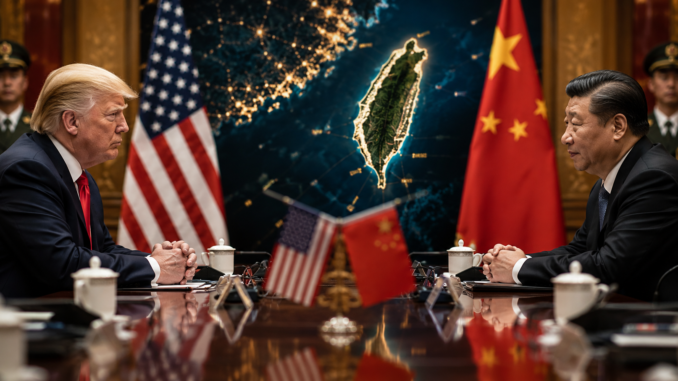 Donald Trump y Xi Jinping durante la cumbre Trump Xi Taiwán en Pekín marcada por tensión geopolítica entre Estados Unidos y China | Impacto Noticias CR