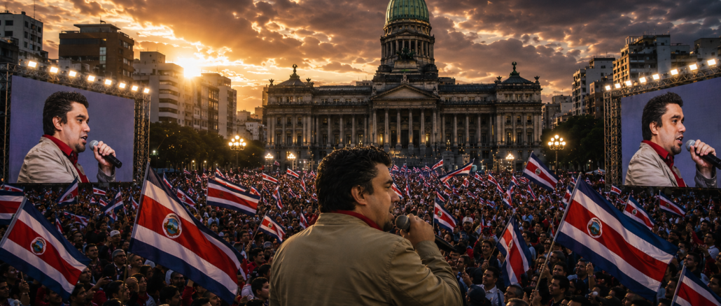 Ascenso de la derecha en América Latina en medio de tensión política, polarización y crisis regional. Imagen IA con fines ilustrativos.