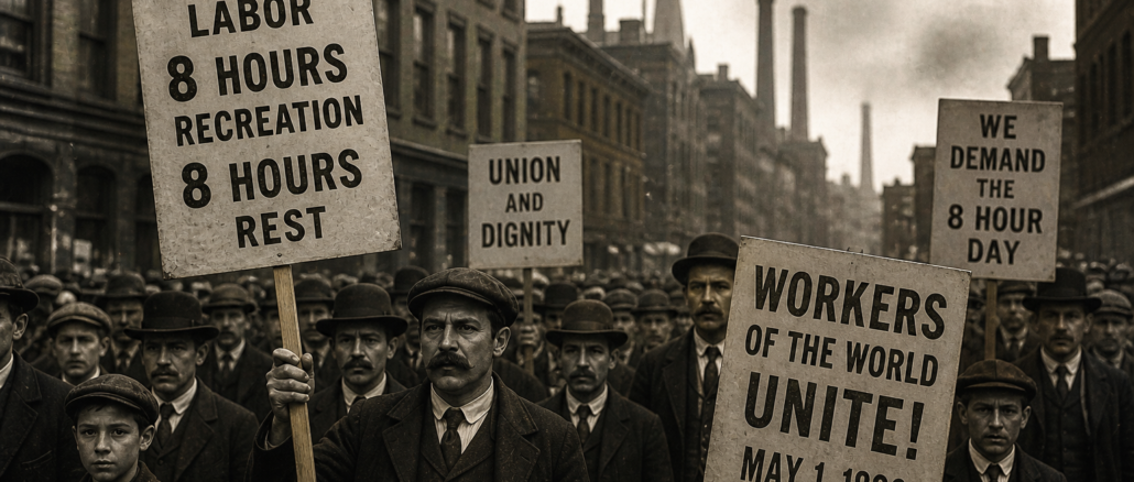 dia del trabajador historia protesta chicago 1886 jornada 8 horas obreros