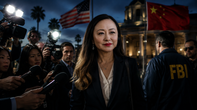 Eileen Wang tras escándalo de espionaje chino en Estados Unidos