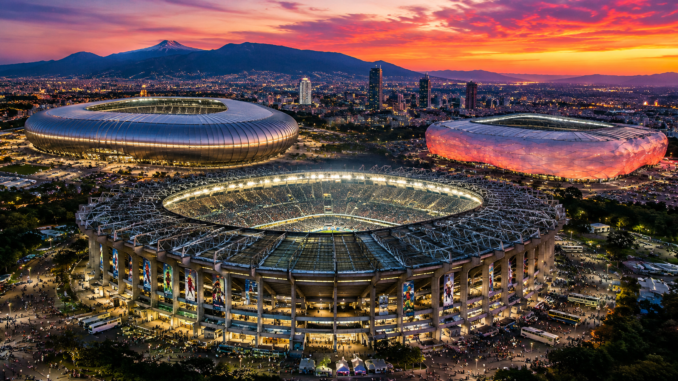 Estadios de México que serán sede del Mundial 2026 de la FIFA