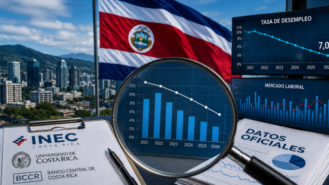 Análisis de cifras de desempleo y datos económicos oficiales de Costa Rica en investigación periodística | Impacto Noticias CR