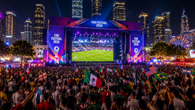 Fan festivals 2026 del Mundial FIFA