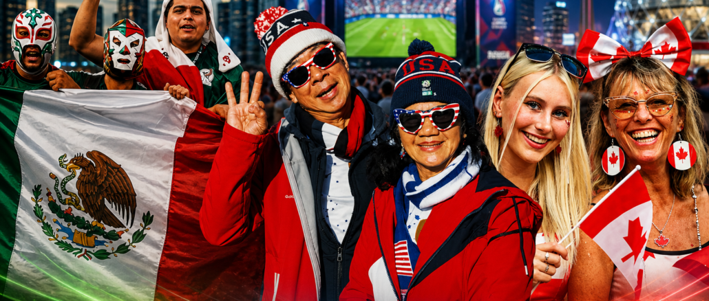 fan zones mundial 2026 aficionados mexico estados unidos canada pantallas gigantes ambiente