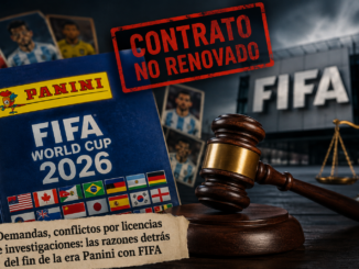 Álbum Panini del Mundial 2026 junto a símbolos legales tras la decisión de FIFA de terminar su histórico contrato según Impacto Noticias CR