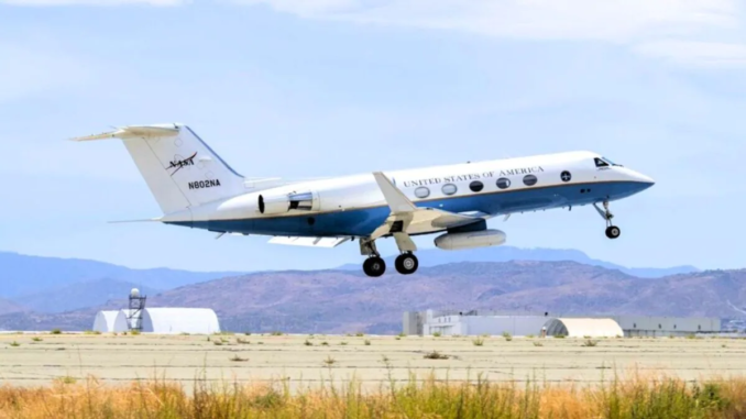 Gulfstream C20A de la NASA llegando a Perú para misión científica de observación y cartografía | Impacto Noticias CR