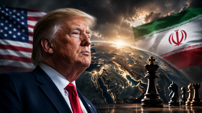 Donald Trump durante nueva etapa de tensión y negociación entre Irán y EE.UU.