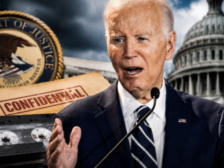 Joe Biden enfrenta una disputa judicial para impedir la divulgación de grabaciones privadas relacionadas con investigaciones federales. Imagen IA con fines ilustrativos.