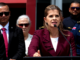 Laura Fernández durante reunión de seguridad sobre crimen organizado en Costa Rica