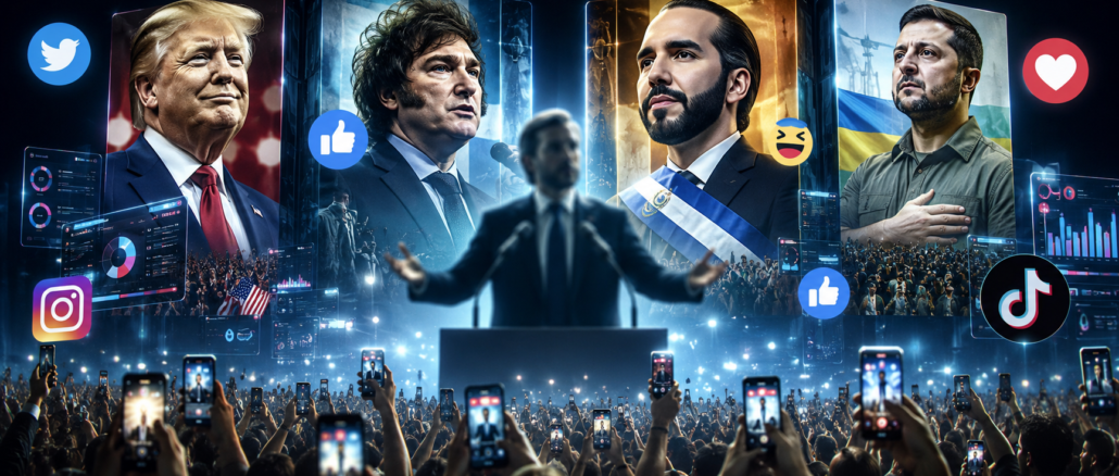 Líderes políticos modernos convertidos en marcas mediáticas durante campañas digitales y redes sociales | Impacto Noticias CR