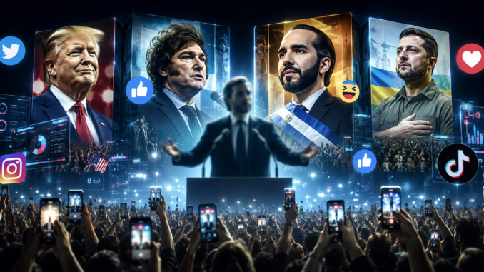 Líderes políticos modernos convertidos en marcas mediáticas durante campañas digitales y redes sociales | Impacto Noticias CR