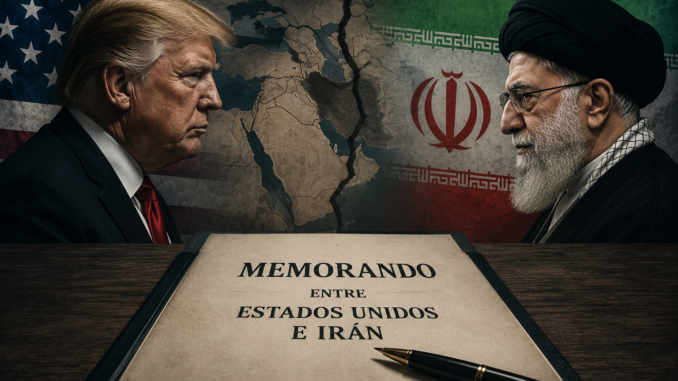 Memorando entre Estados Unidos e Irán revela límites estratégicos del poder de Donald Trump en Medio Oriente