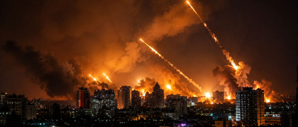 Misil Oreshnik en ataque ruso contra Kiev durante la guerra en Ucrania