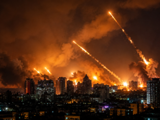 Misil Oreshnik en ataque ruso contra Kiev durante la guerra en Ucrania