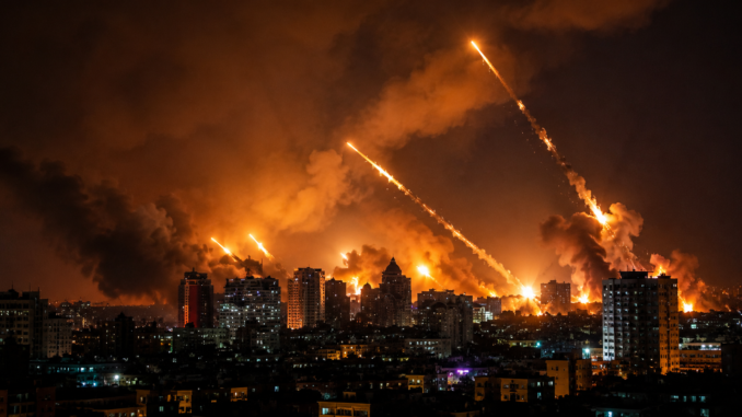 Misil Oreshnik en ataque ruso contra Kiev durante la guerra en Ucrania