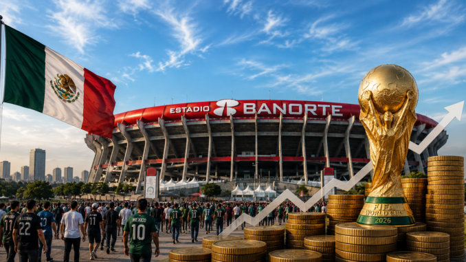 negocio Mundial 2026 México con impacto económico alrededor del Estadio Azteca y turismo internacional | Impacto Noticias CR