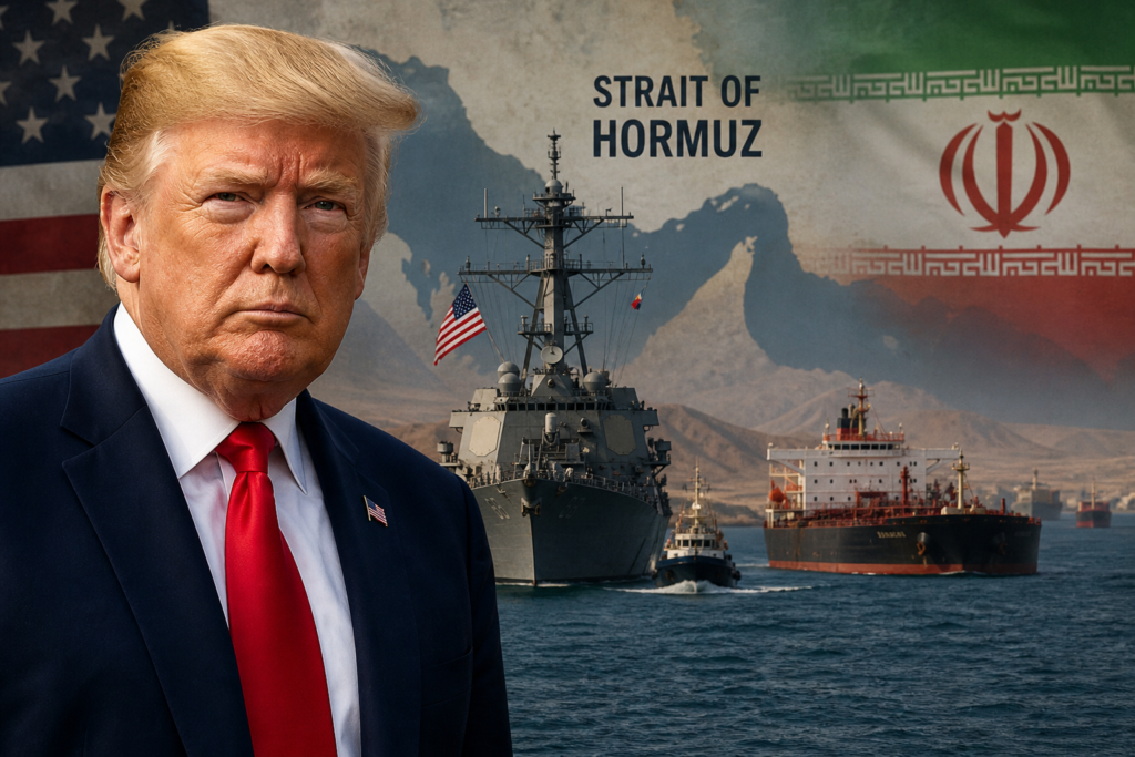Trump Scr Proyecto Libertad en Ormuz: Trump eleva tensión con Irán