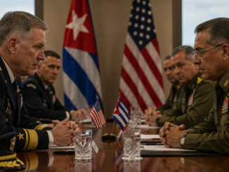 Altos mandos militares de Cuba y Estados Unidos sostienen una reunión estratégica en medio de las tensiones diplomáticas entre Washington y La Habana.