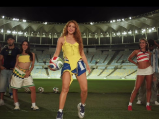 Shakira en el video promocional de la canción oficial del Mundial 2026 “Dai Dai”