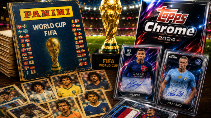Topps y Panini en la transformación del negocio mundial de coleccionables de fútbol