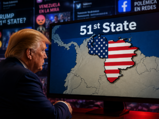 Trump Venezuela Estado 51 y polémica imagen compartida en redes sociales sobre Venezuela | Impacto Noticias CR