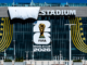 Estadio sede del Mundial 2026 con su identidad comercial cubierta temporalmente por las normas de patrocinio de la FIFA.
