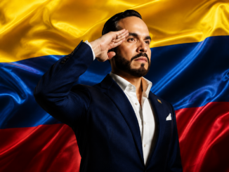 Abelardo de la Espriella durante la campaña presidencial colombiana en una elección que podría fortalecer a la derecha en Colombia.
